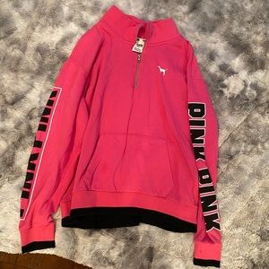 LAST CHANCE — VS PINK quarter zip